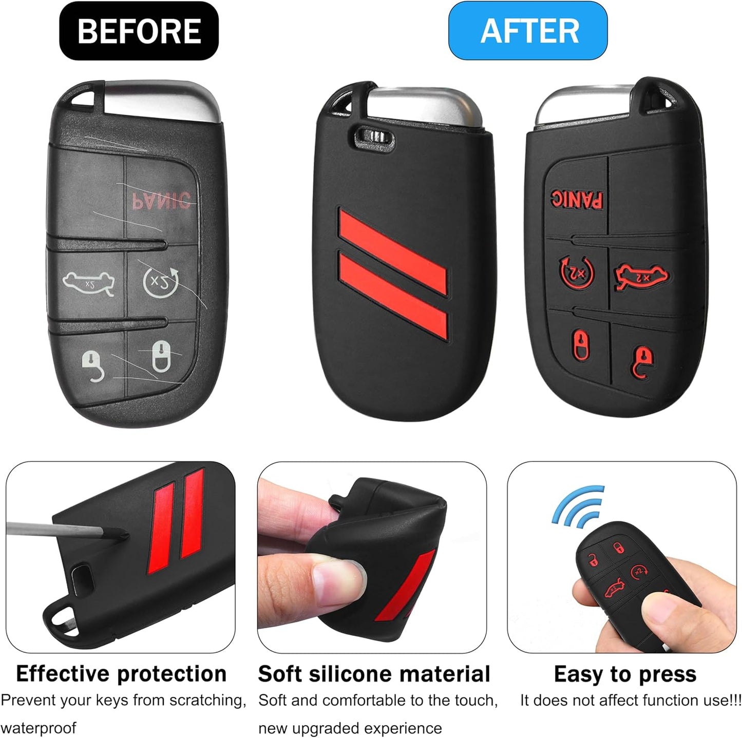 Funda llavero para Dodge Charger Durango Challenger