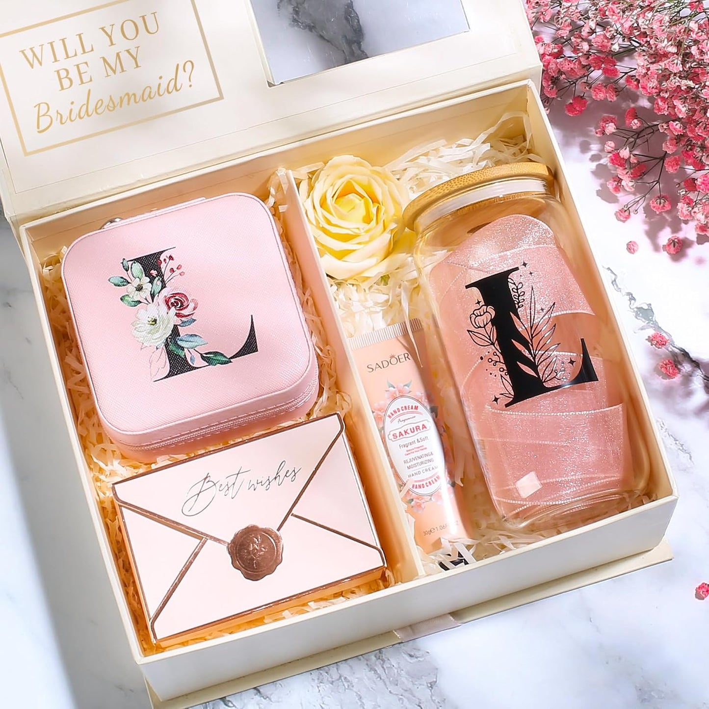 Tazas vidrio con tapas y pajitas regalo personalizado mujer