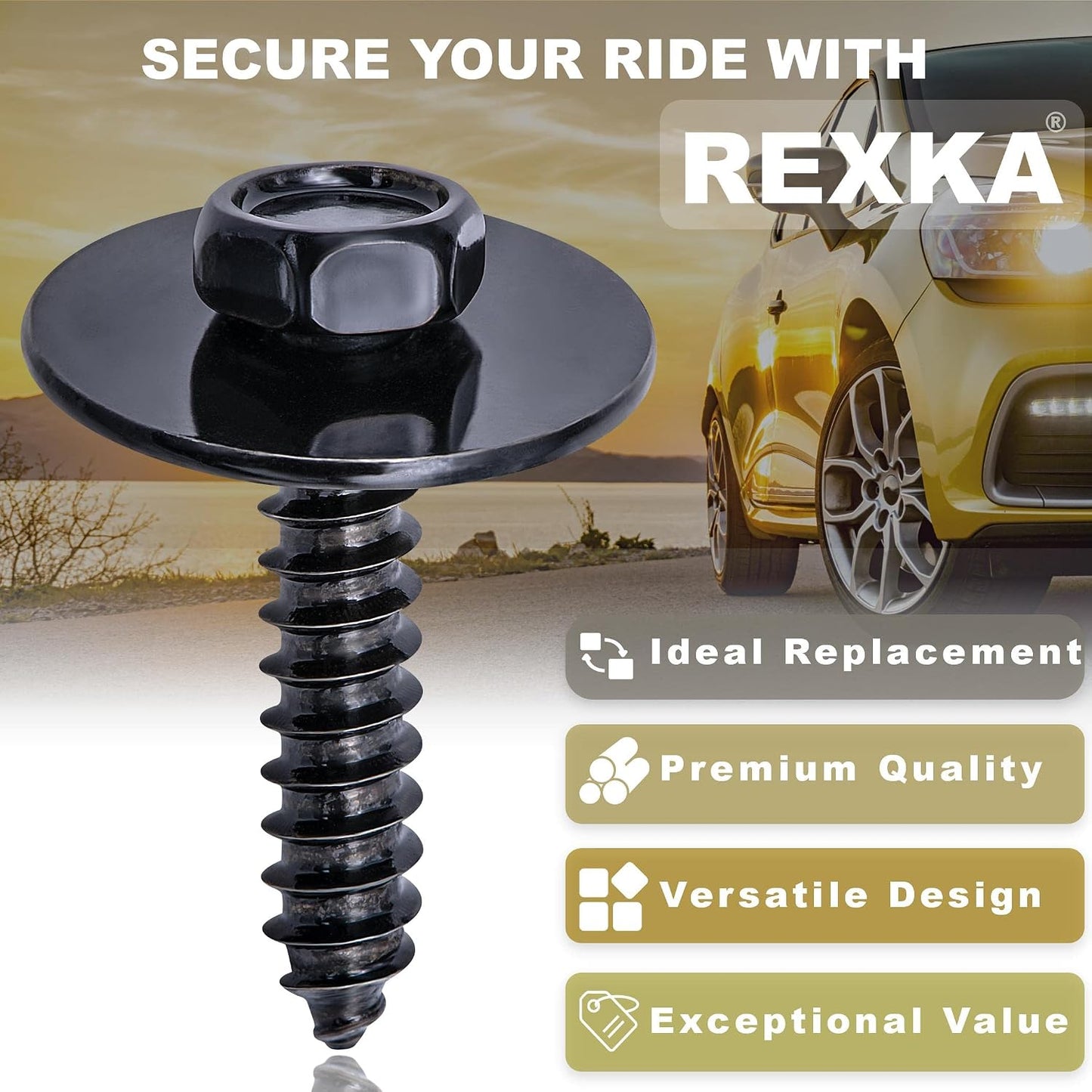 50 Pzas Tornillo Hex M4.2 x 0.787pulg Jeep Wrangler