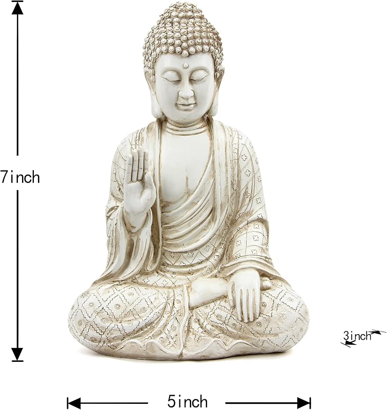 Estatua Budista Decoración Hogar Meditación Feng Shui