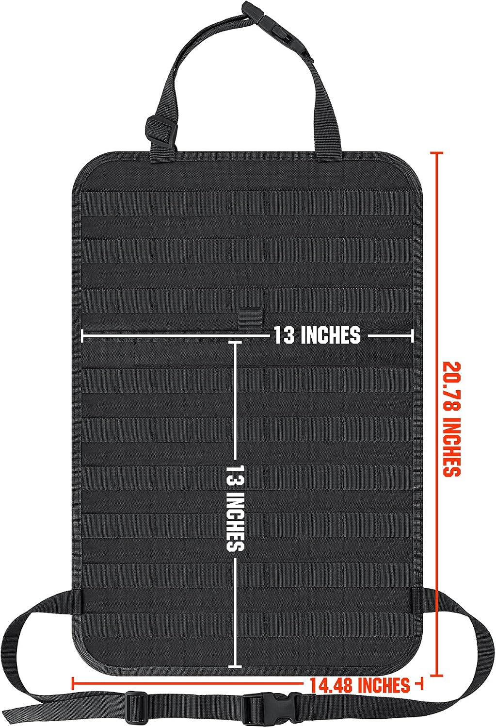 Protector asiento coche molle tactil nailon