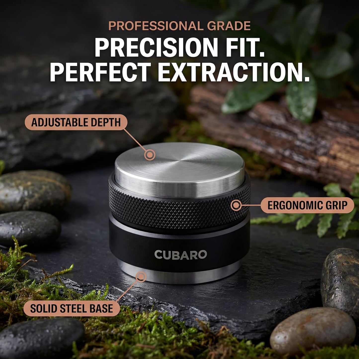 Distribuidor espresso doble cabezal ajustable para Breville