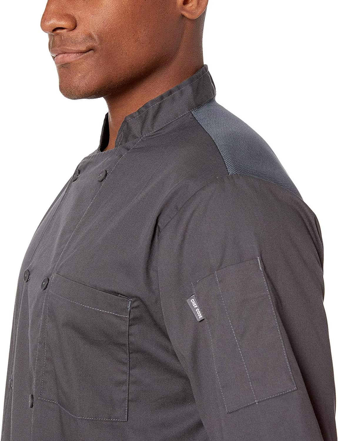 Abrigo chef Cool Breeze Vent trasero hombre