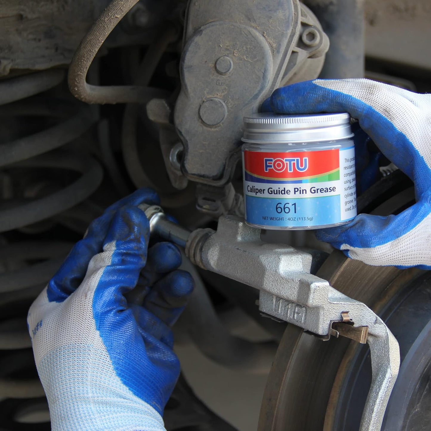Lubricante para pasadores guía freno resistente alta temp