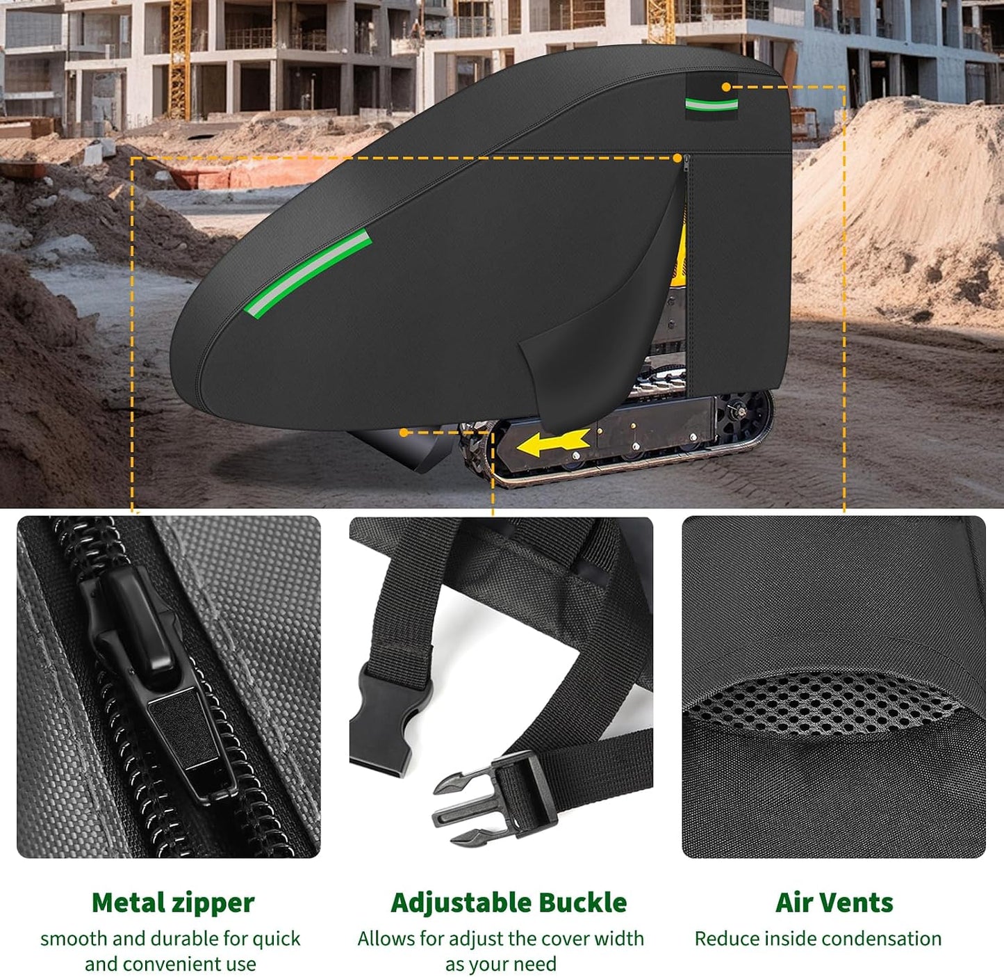 Cubierta impermeable mini excavadora Oxford comp Bobcat E20