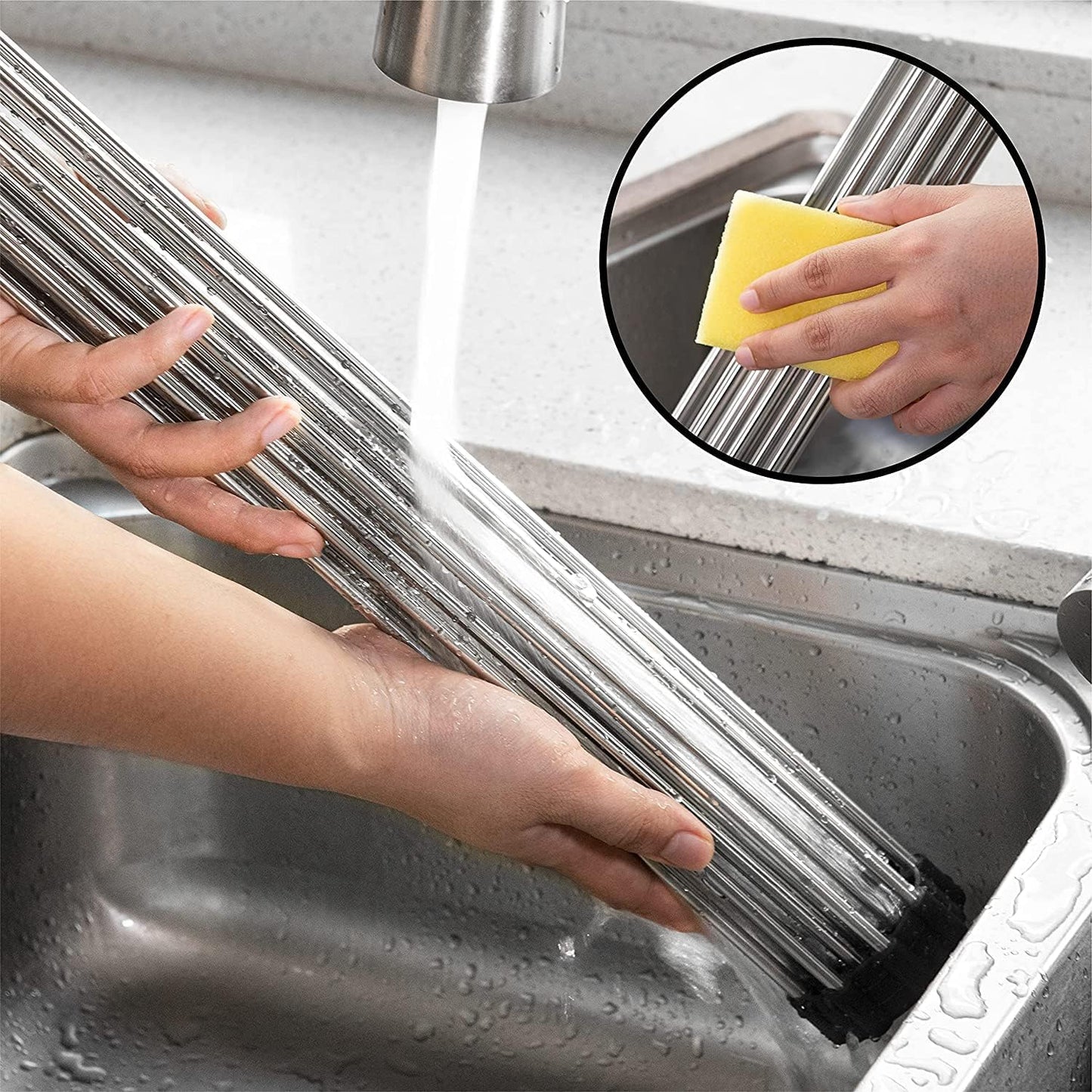 Escurridor platos portátil cocina camping