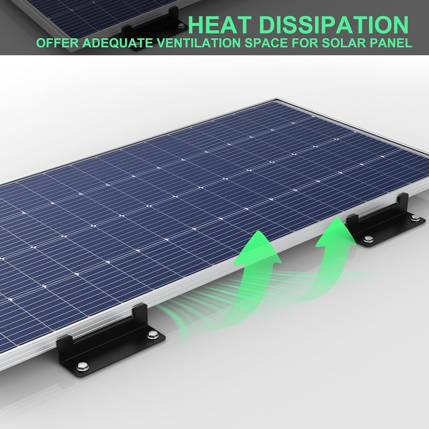 Soportes Z aluminio anti corrosión para paneles solares