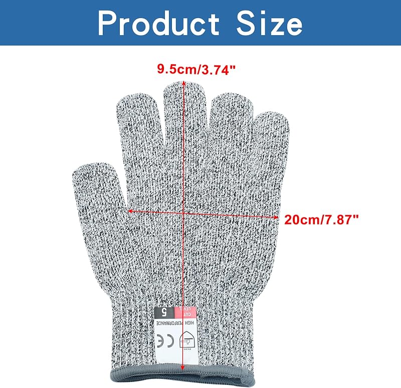 Guantes corto niños resistente