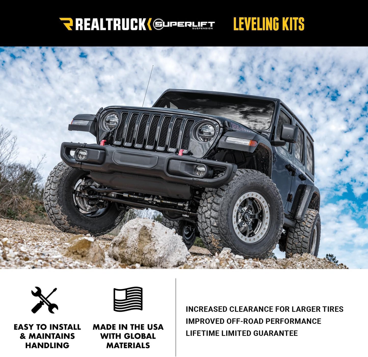 Kit nivelación 2.5pulg Jeep Gladiator JT 2020-24