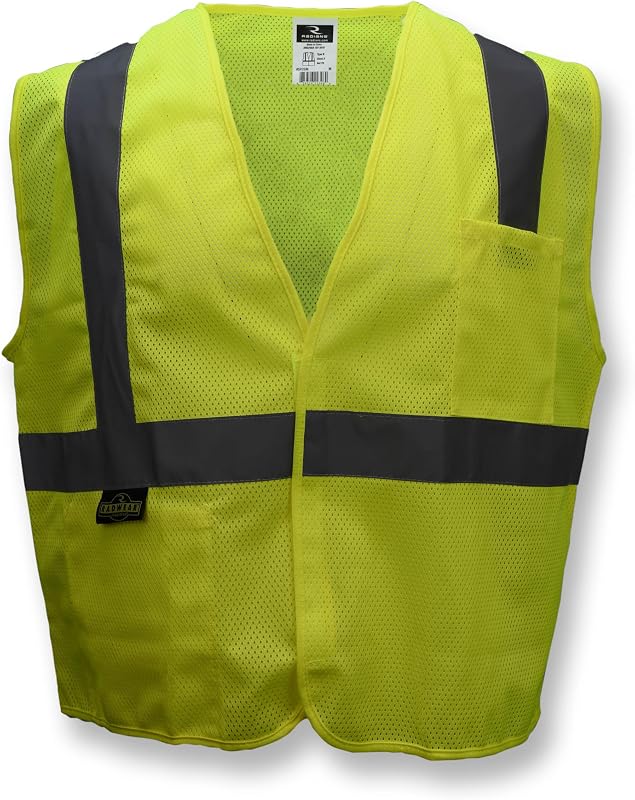 Chaleco seguridad malla clase 2 verde 2X