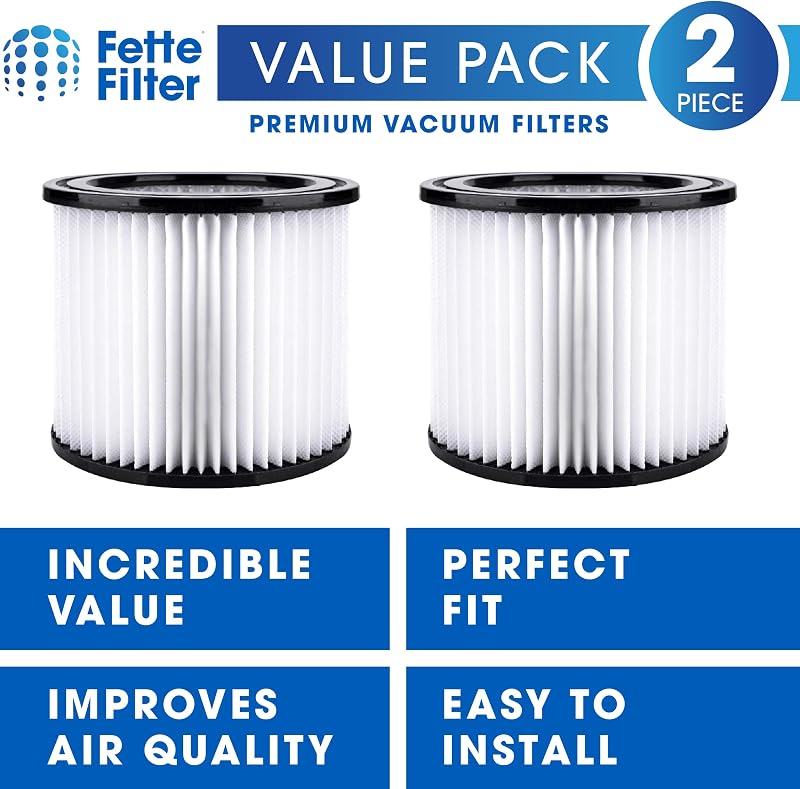 Filtro repuesto Shop-Vac 90398 Paquete 2