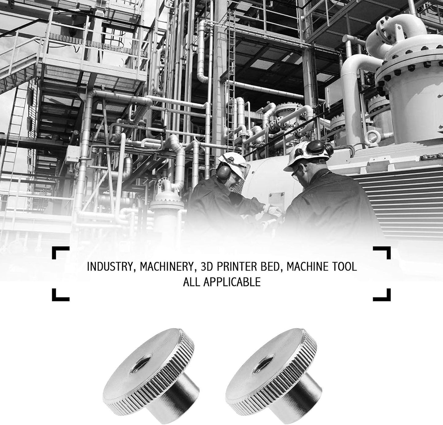 Tuercas M5 acero inox 304 redondo agarre DIN 466