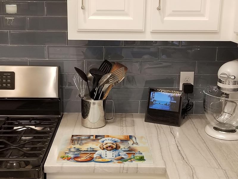 Tabla cortar vidrio templado decorativa gran tamaño