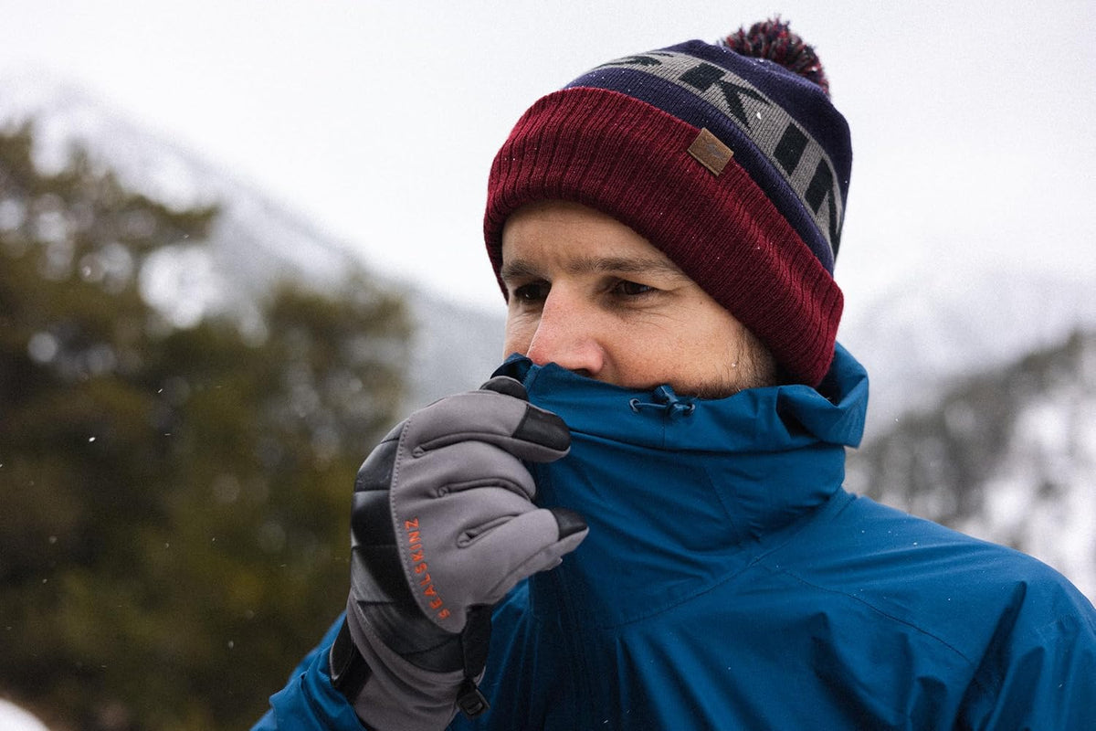 Gorra unisex impermeable para clima frío