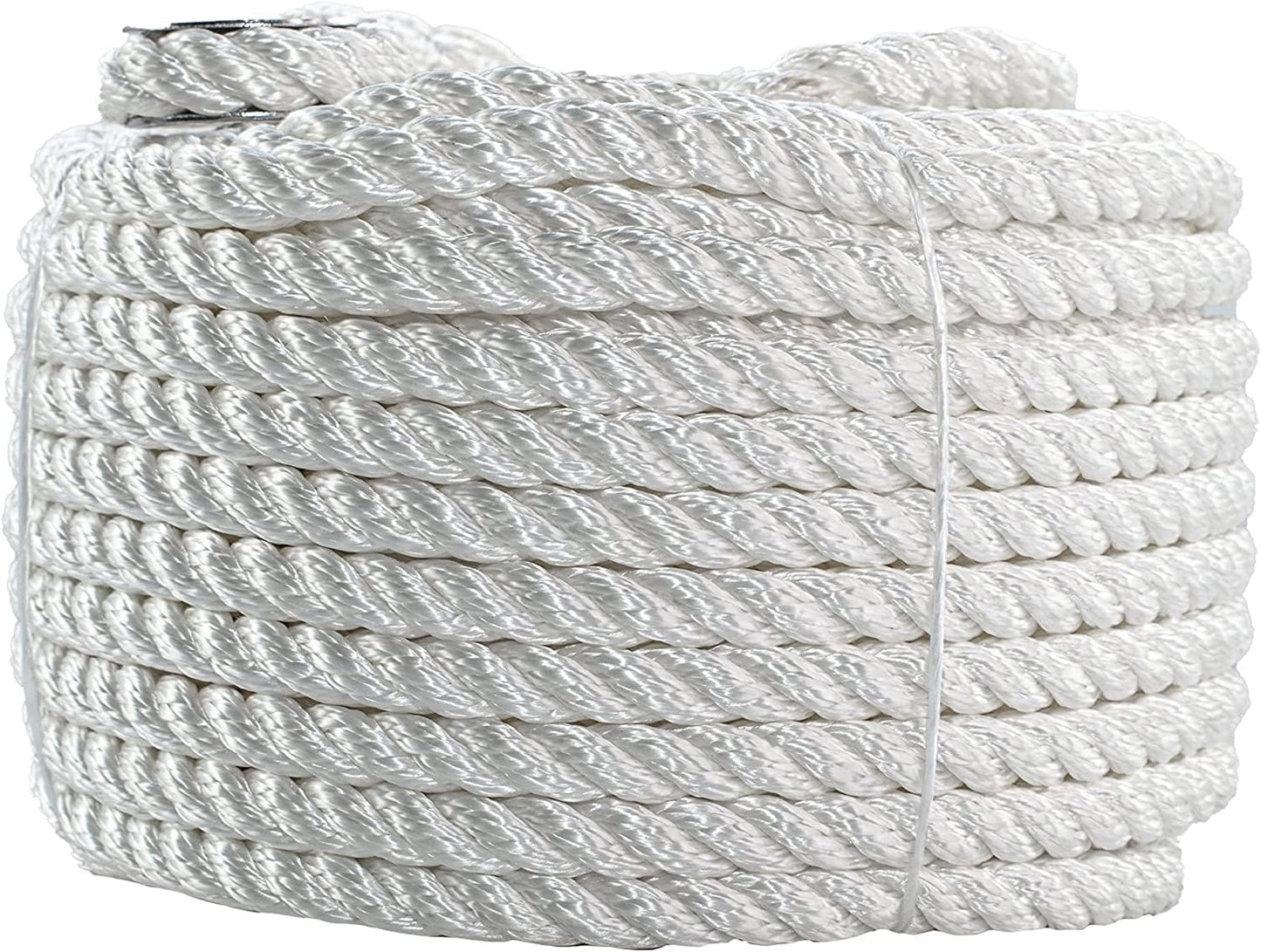 Cuerda anclaje nailon trenzado 3/8pulg x100ft