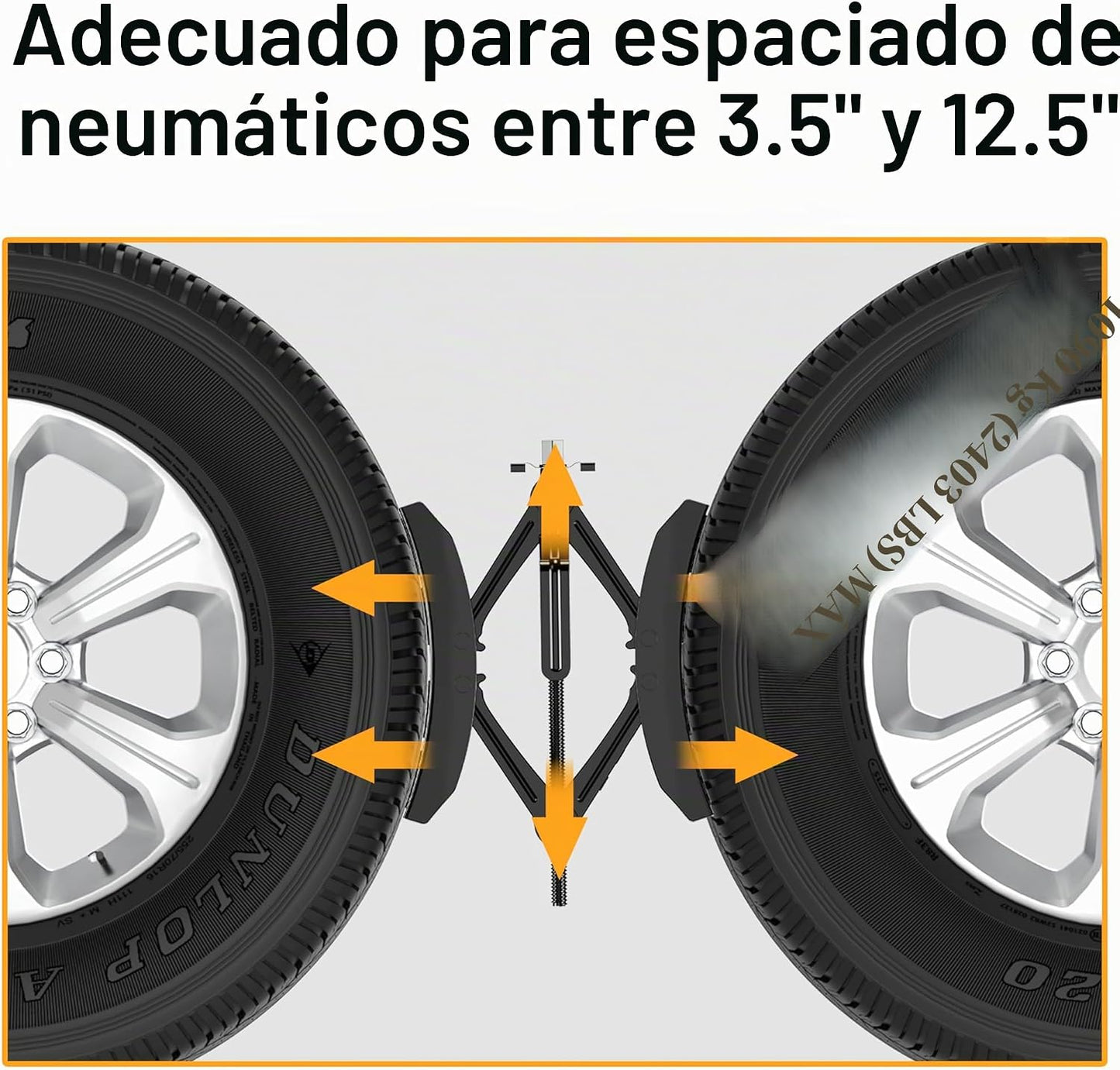 2 Set Estabilizadores Rueda Camper Forma X Anti Movimiento