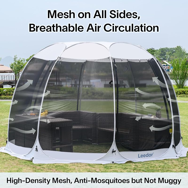 Casa pantalla desplegable 6-15 personas mosquitera