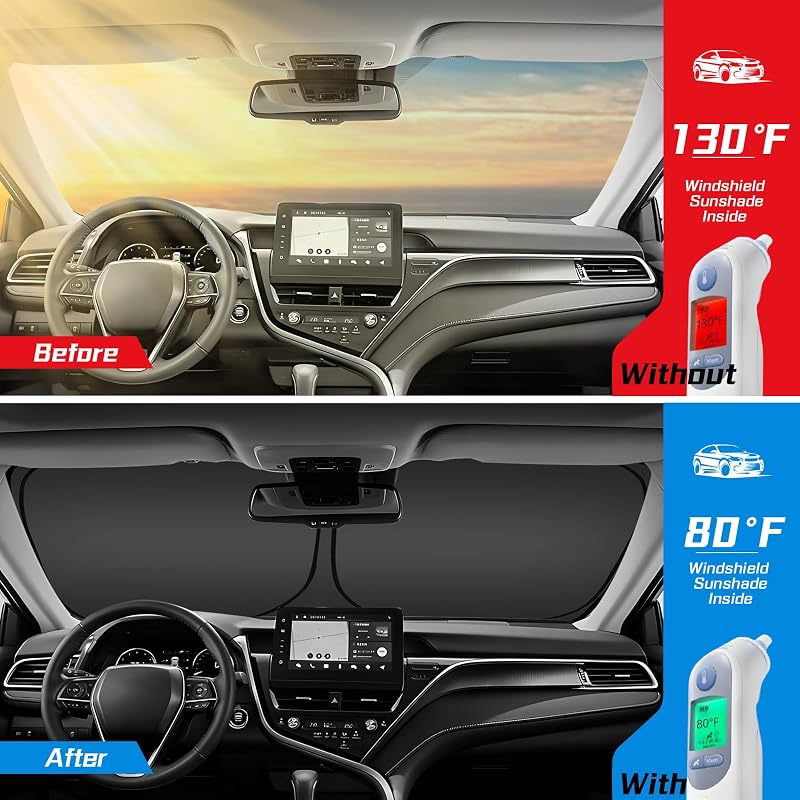 Parasol plegable para Lexus GX 550 24-26 bloquea UV