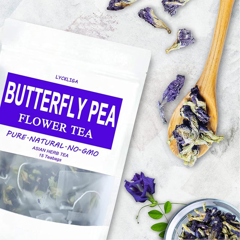 Té flor mariposa azul 15 bolsas