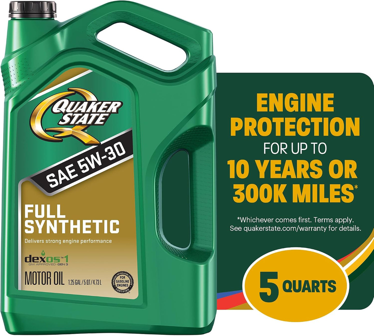 Aceite motor sintético 5W-30 5qt pack 3
