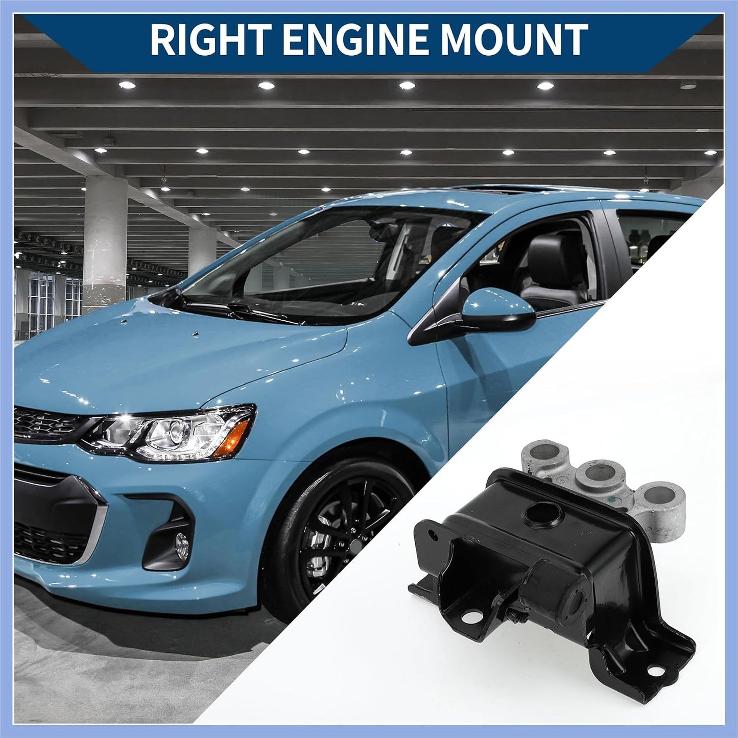 Soporte motor derecho Chevy Sonic 12-16 aislamiento vibración