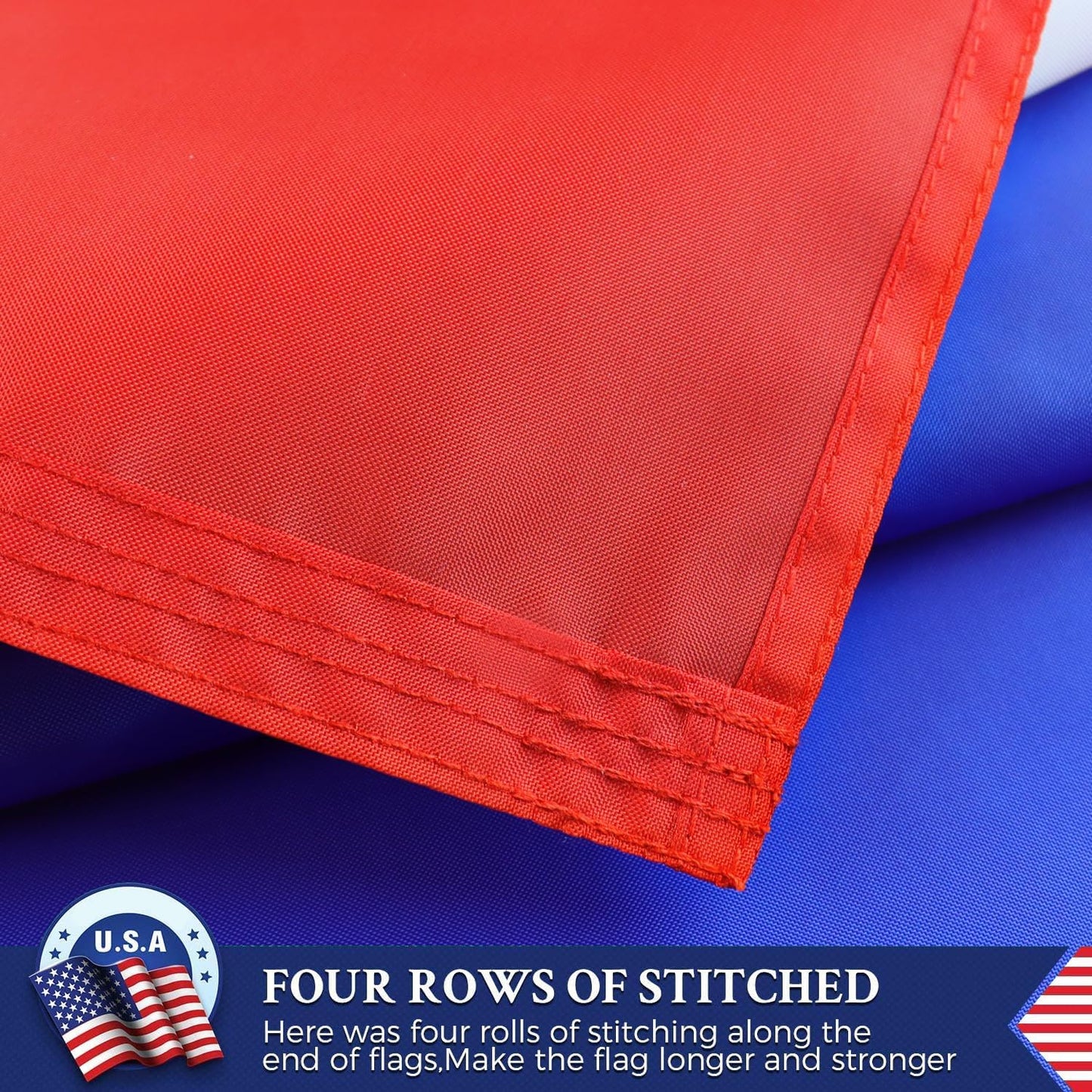 Bandera doble cara Francia 3x5 nailon 210D resistente