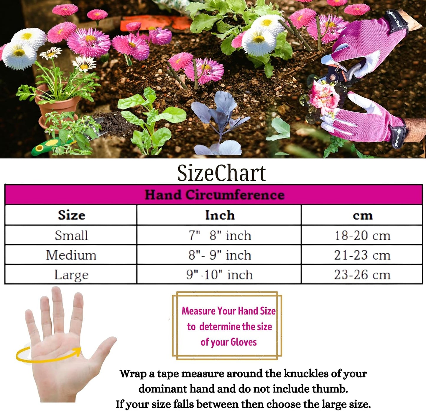 Guantes jardinería cuero mujer a prueba de espinas