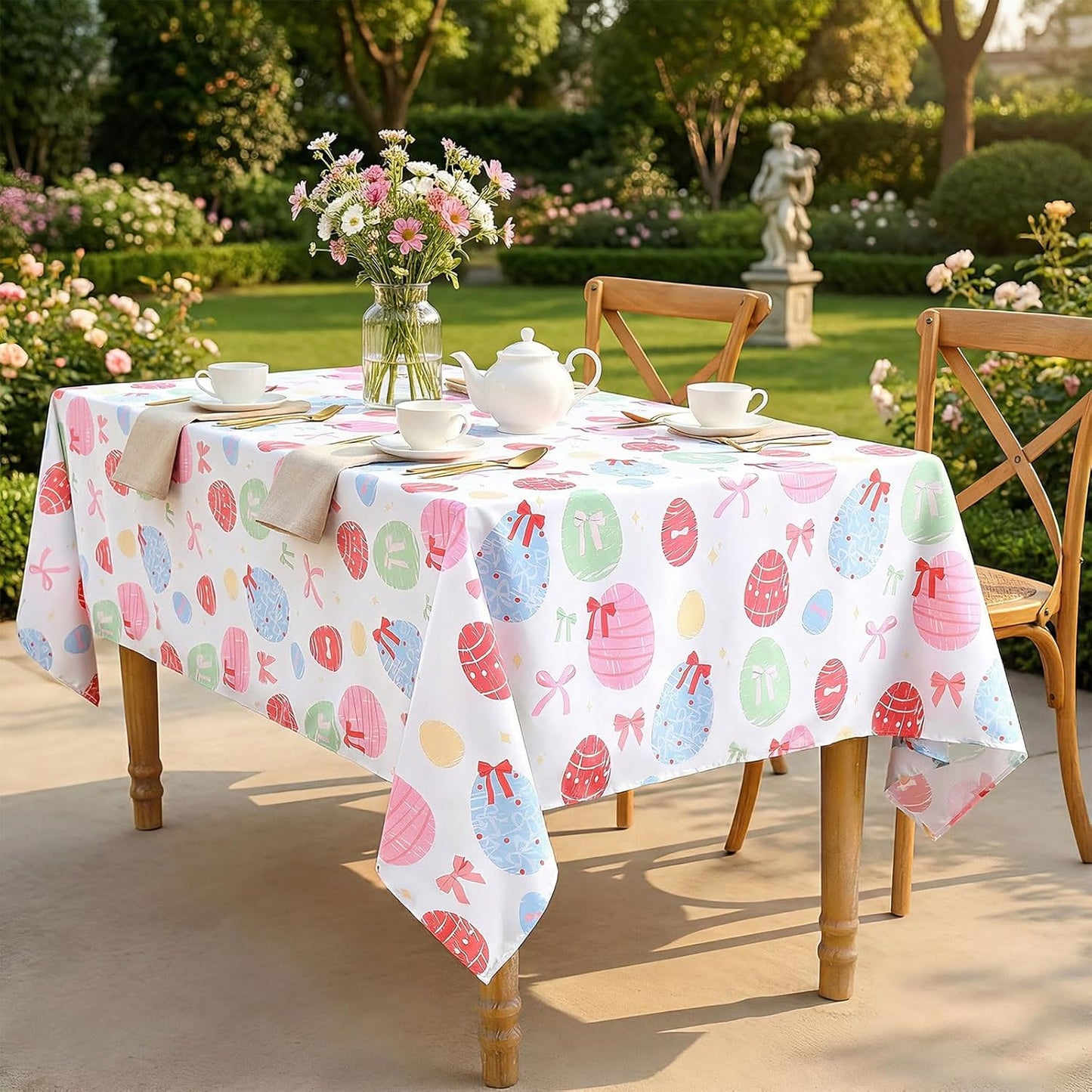 Mantel Rectangular Impermeable 57x120pulg Decoración Fiesta