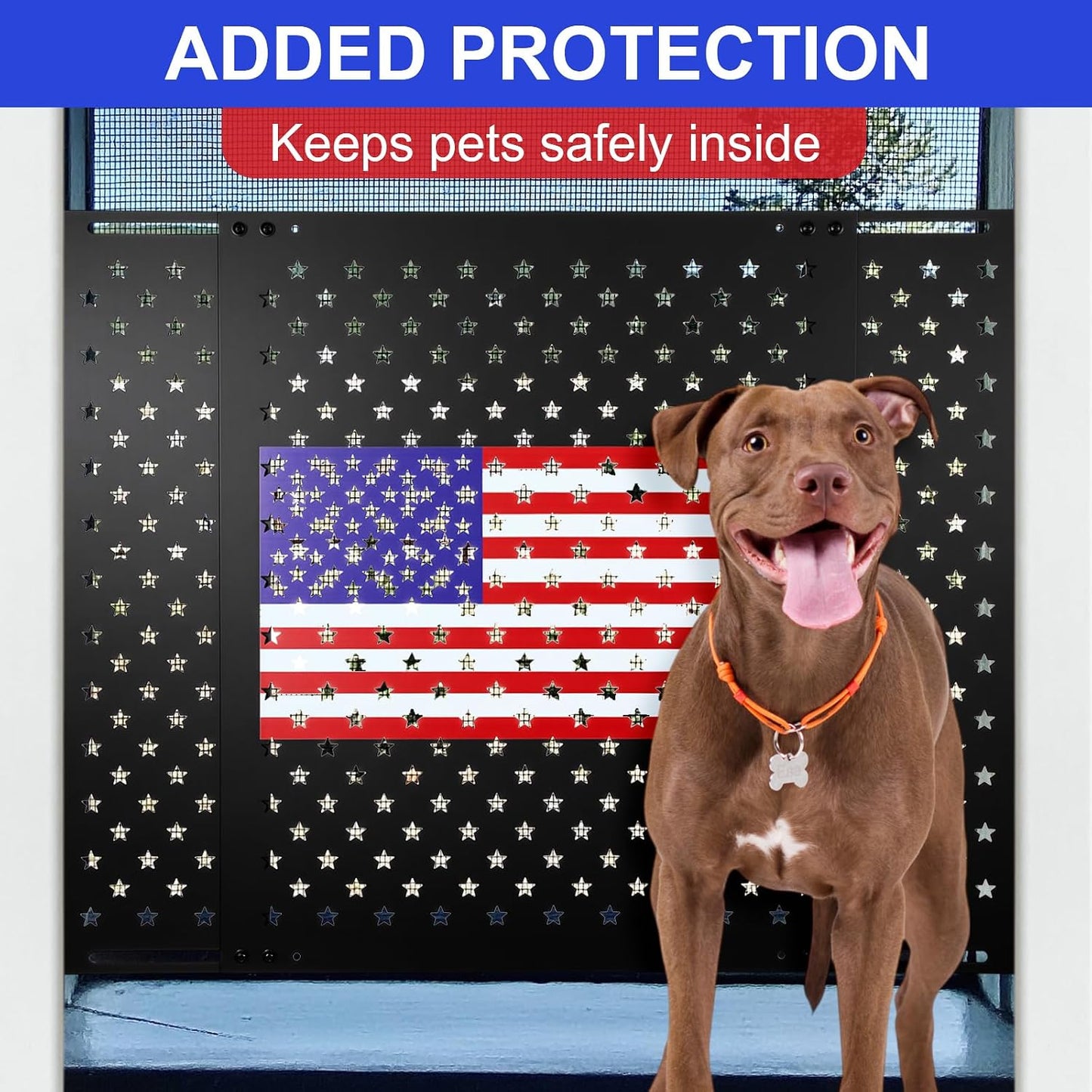 Protector puerta RV ajustable aluminio 22-31.5"