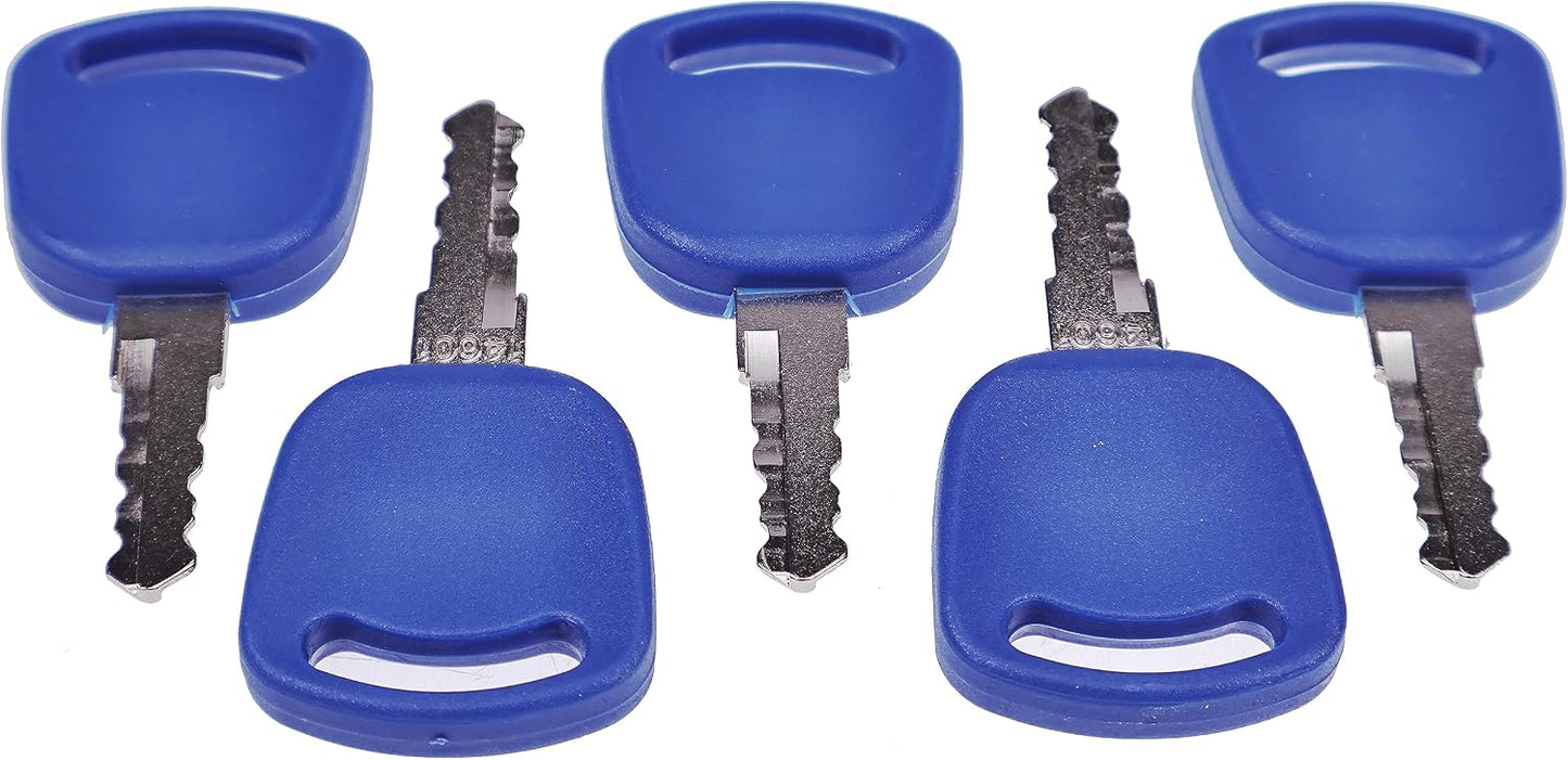5 Llaves Encendido Comp JX70U JX80U JX90U JX100U New Holland Ford