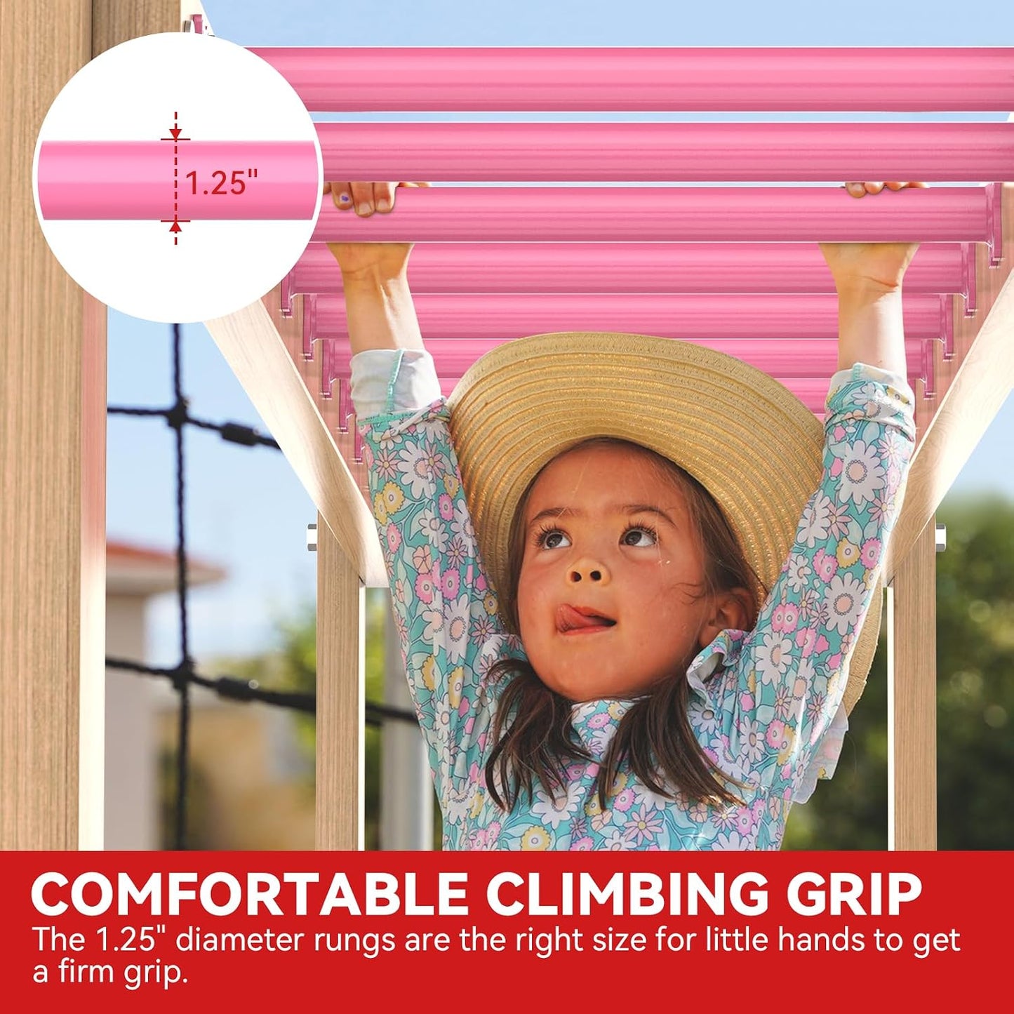 Kit barras mono 16.5pulg escalera niños interior