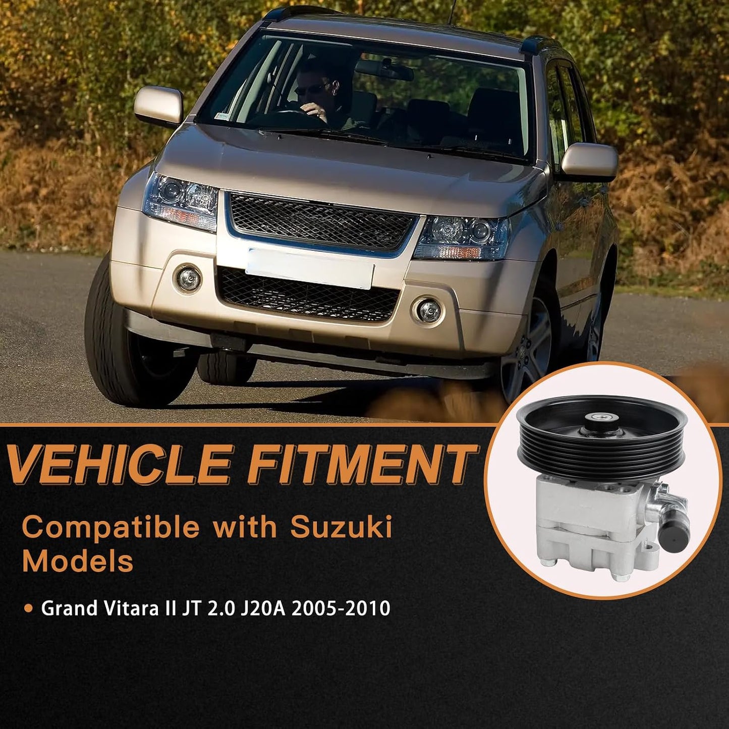 Bomba dirección asistida comp Suzuki Grand Vitara 2005-J00
