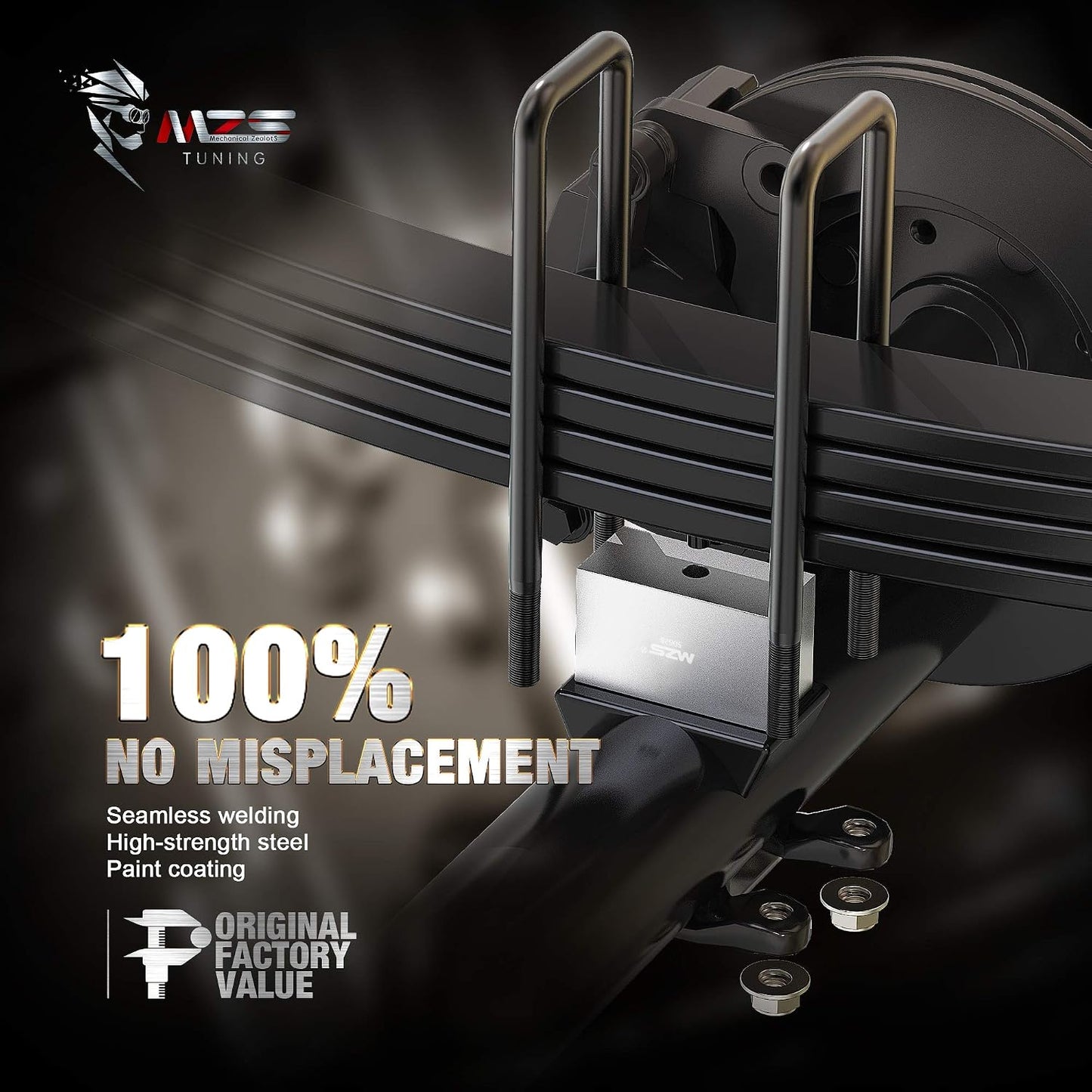 Bloques elevación trasera 3pulg para Tacoma 95-24 Tundra