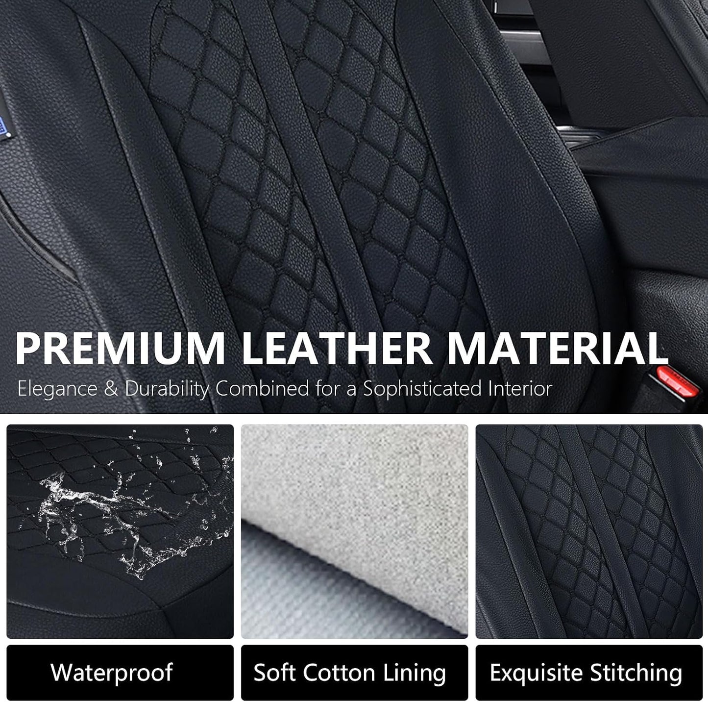 Fundas asiento cuero para Silverado 1500 07-24