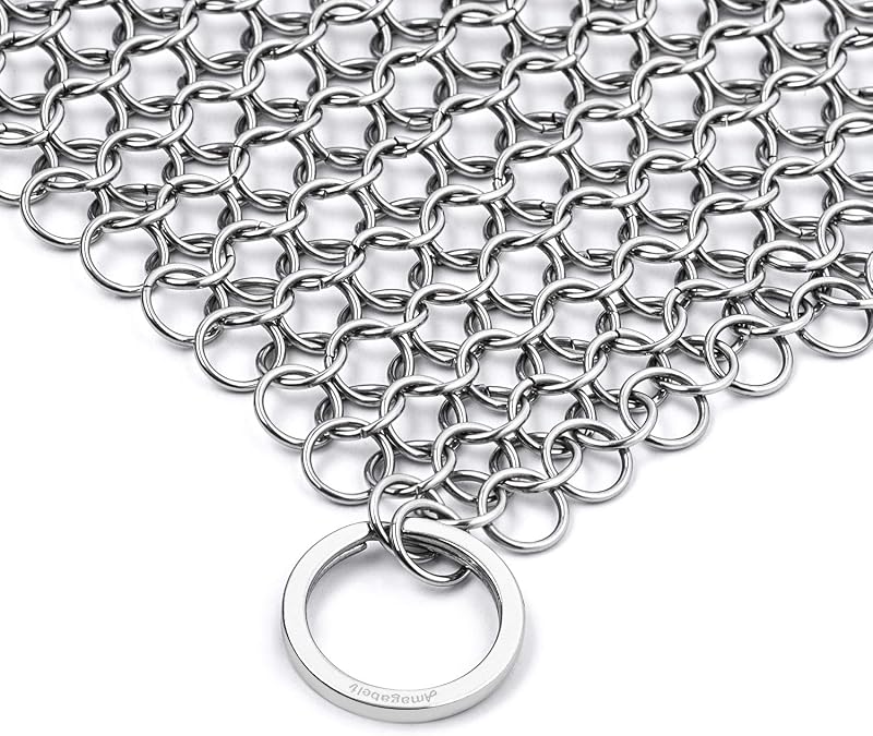 Limpiador sartén acero inox 8x6pulg