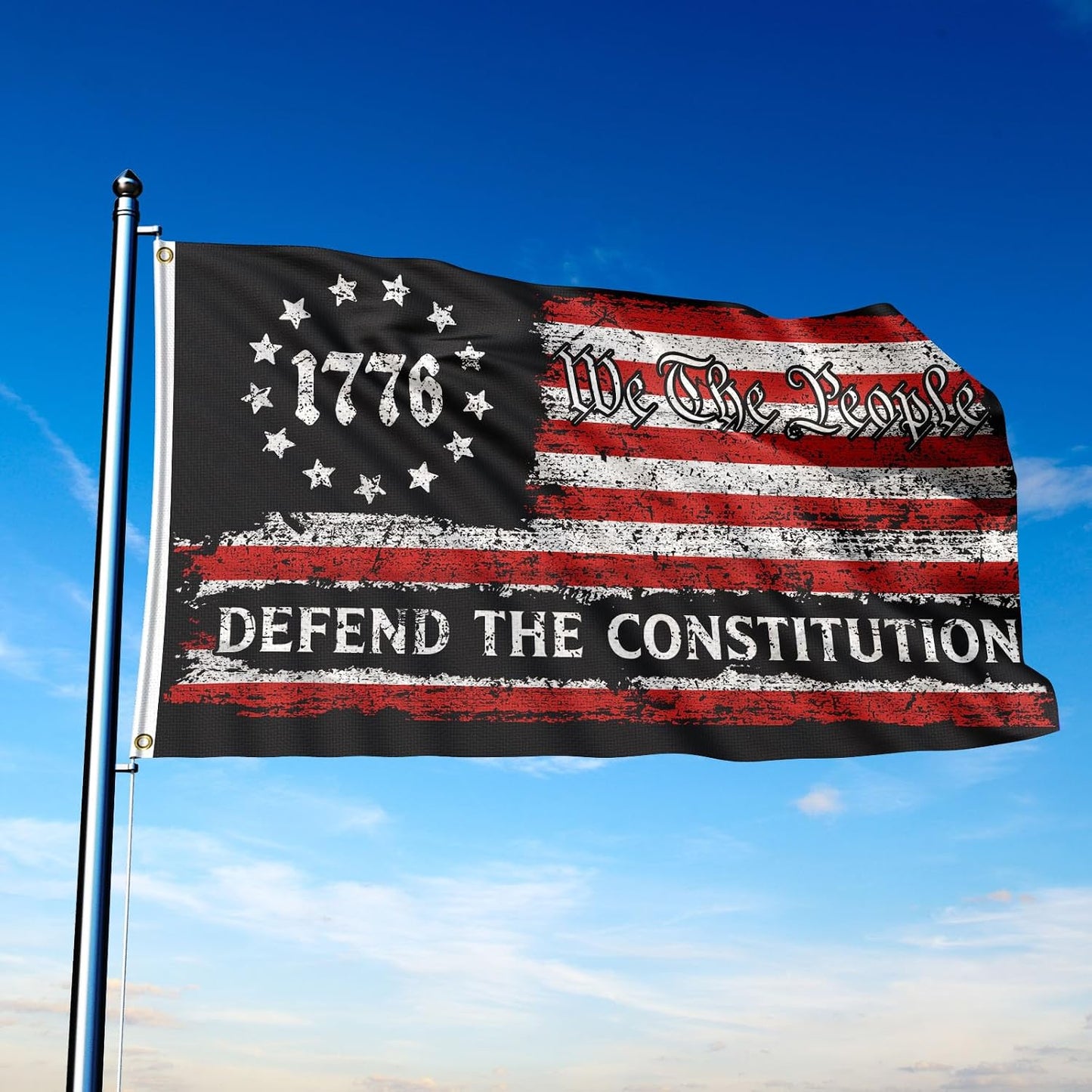 Bandera We the People 3x5pies para pared y auto