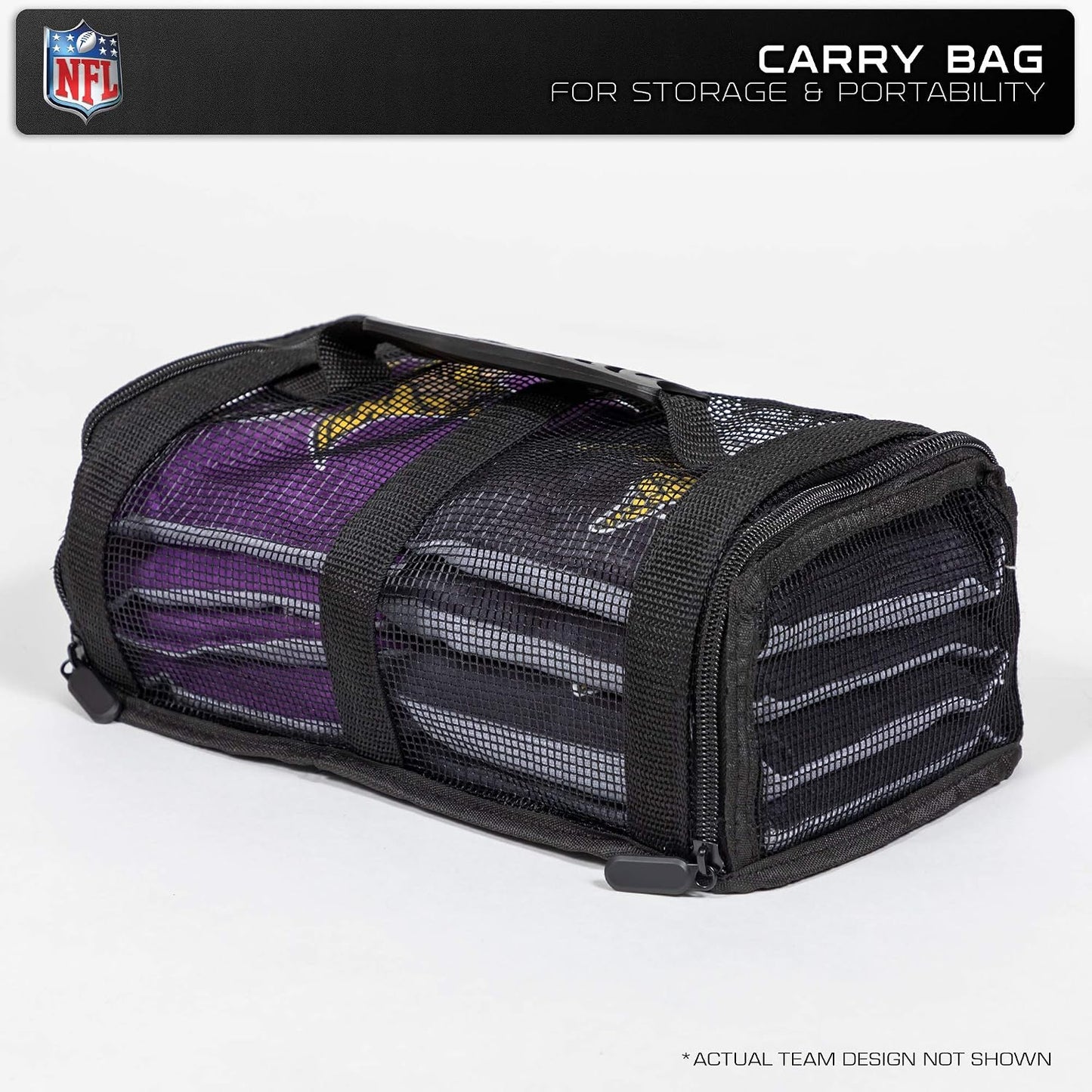Puf doble cara NCAA 8 Uds bolsas lanzamiento exterior