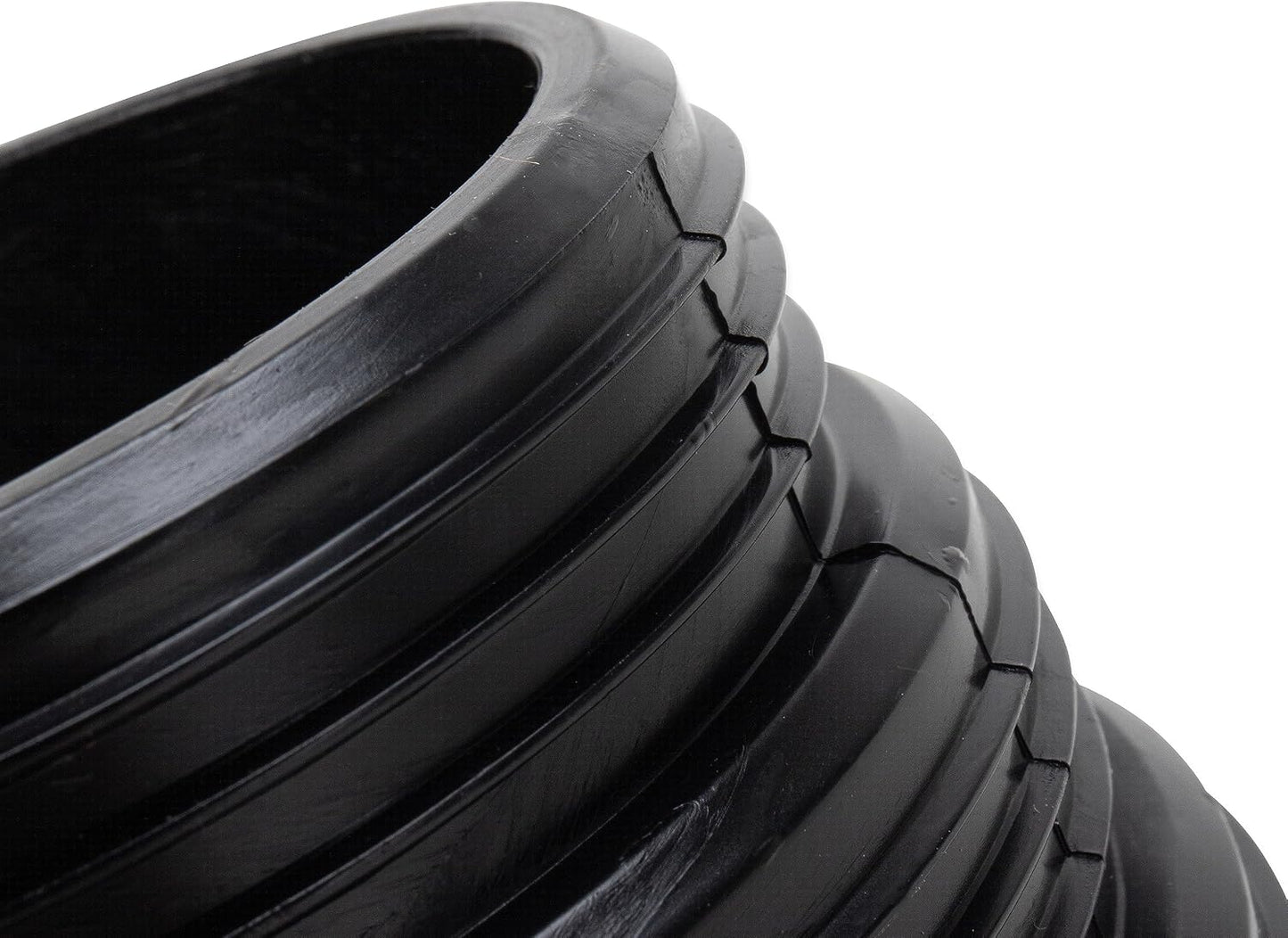 Adaptador manguera alcantarillado 3en1 flexible negro