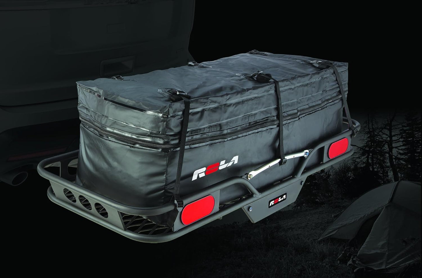 Bolsa carga Wallaroo 59102 impermeable portaequipaje negro