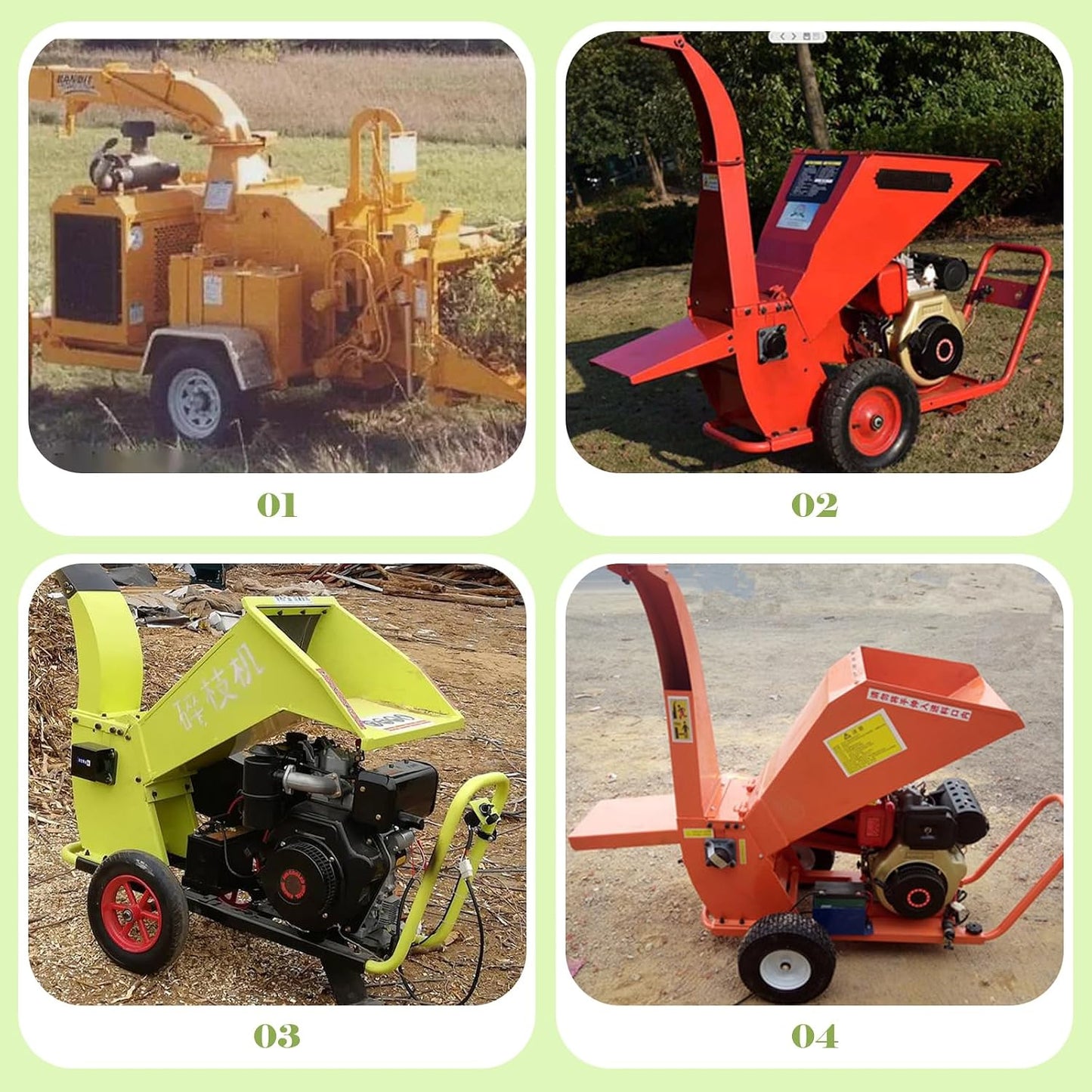 Cuchilla astilladora reemplazo Troy Bilt acero forjado set 2