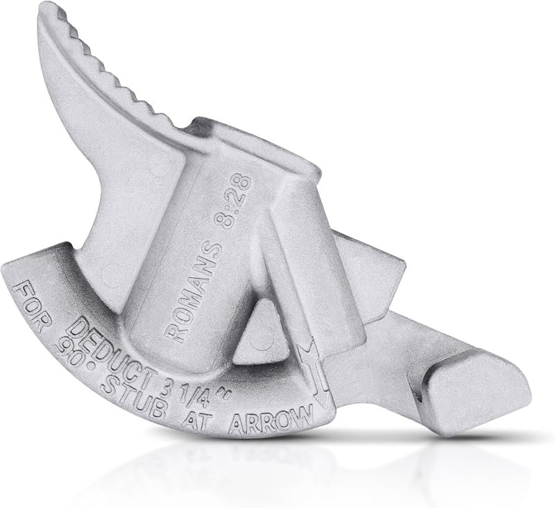 Dobladora corta EMT aluminio 1/2" con rosca 3/4