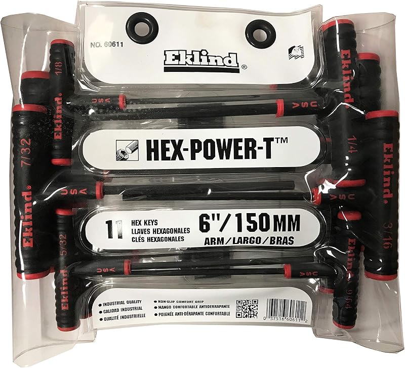 Set 11 Pzas Llave Allen 60611 Power-T 5/64-3/8