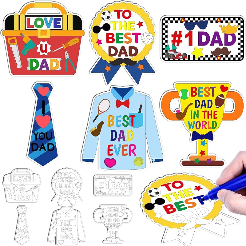 Set manualidades para niños Día del Padre