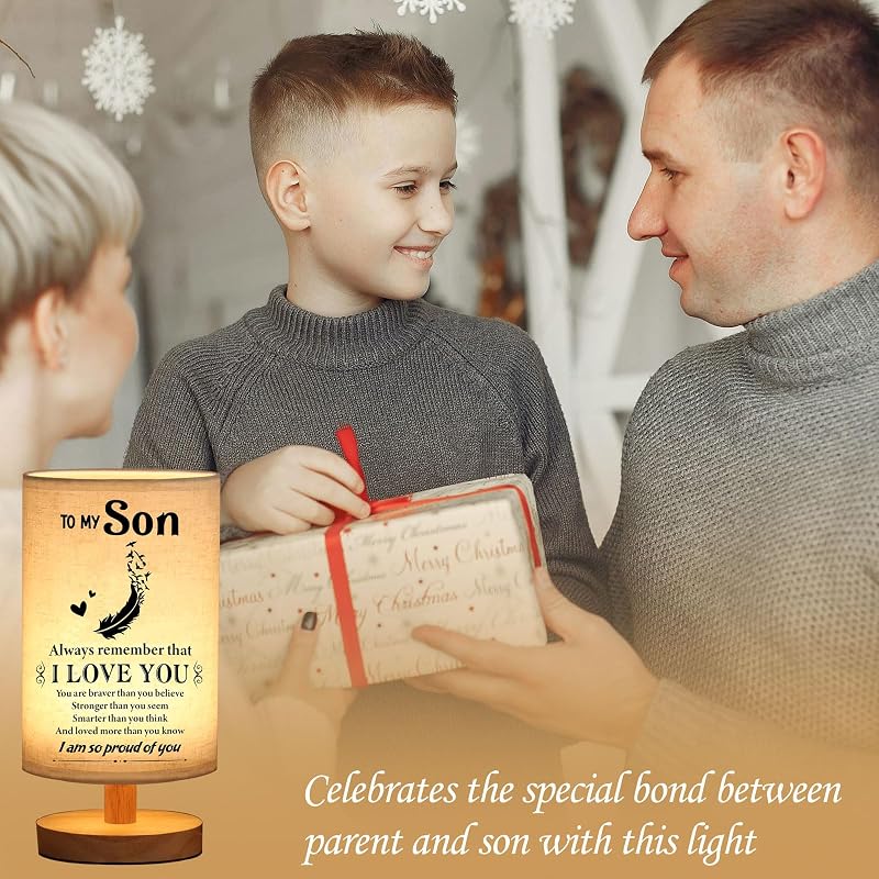 Lámpara de Mesa Regalo para Hijo Navidad y Cumpleaños