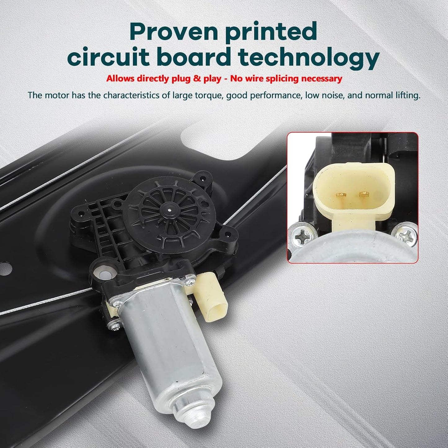 Regulador ventana eléctrica trasera izq comp Land Rover