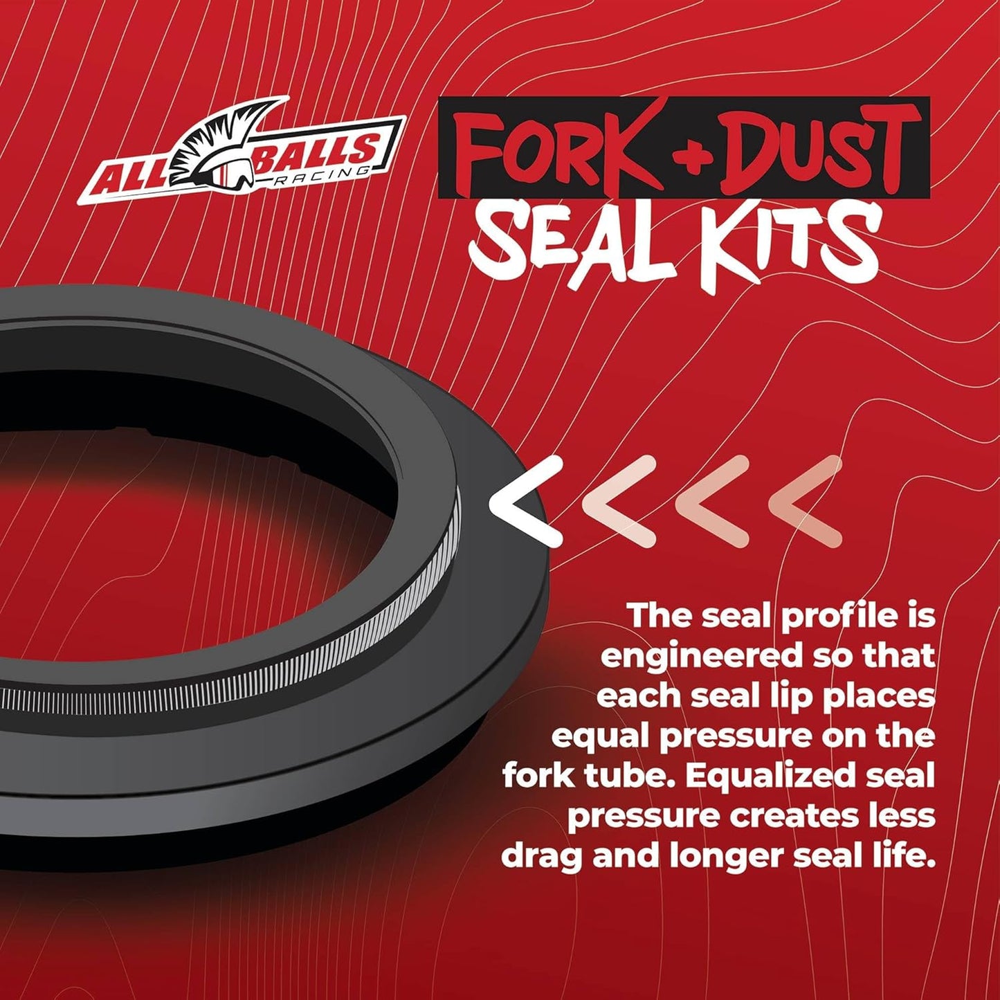 Kit retenes horquilla polvo comp Honda Suzuki 56-130