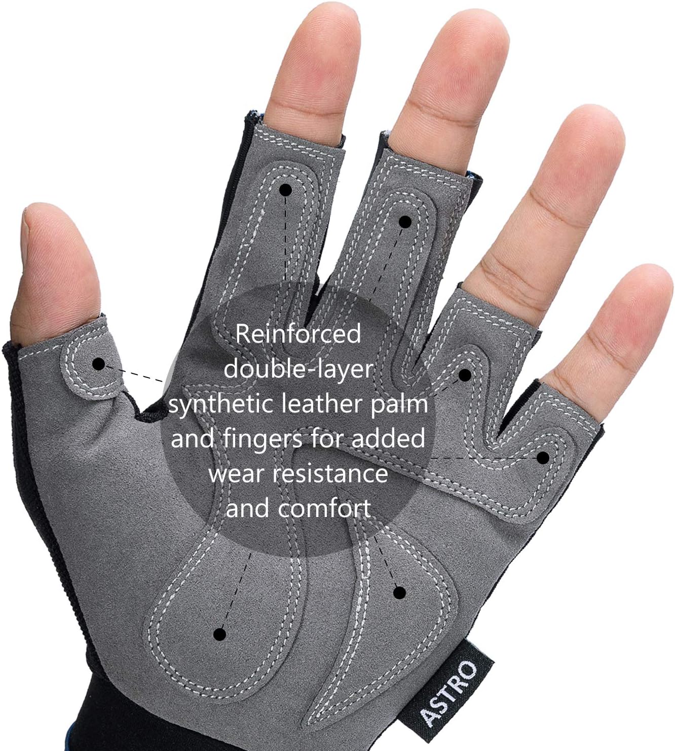 Guantes pesca sin dedos para hombres y mujeres deporte