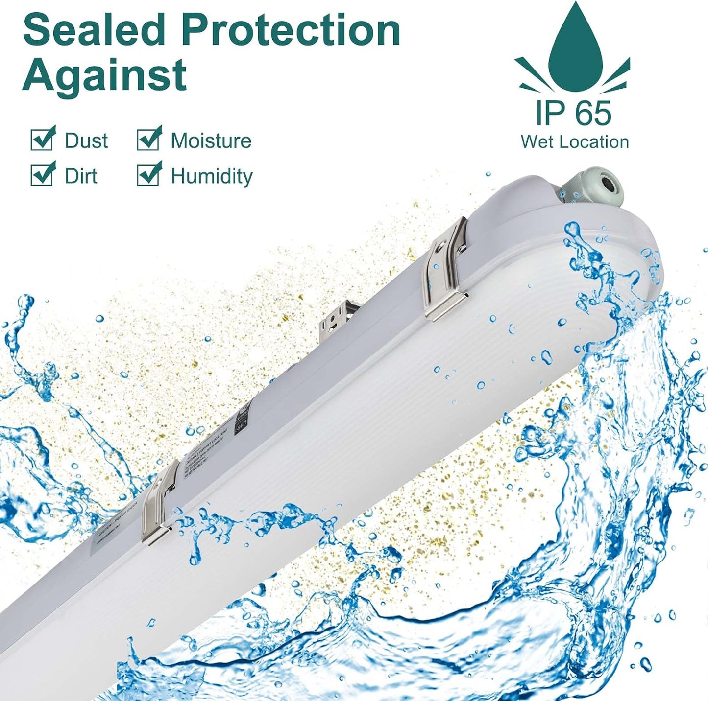 Lámpara LED vapor 4ft 5000K regulable