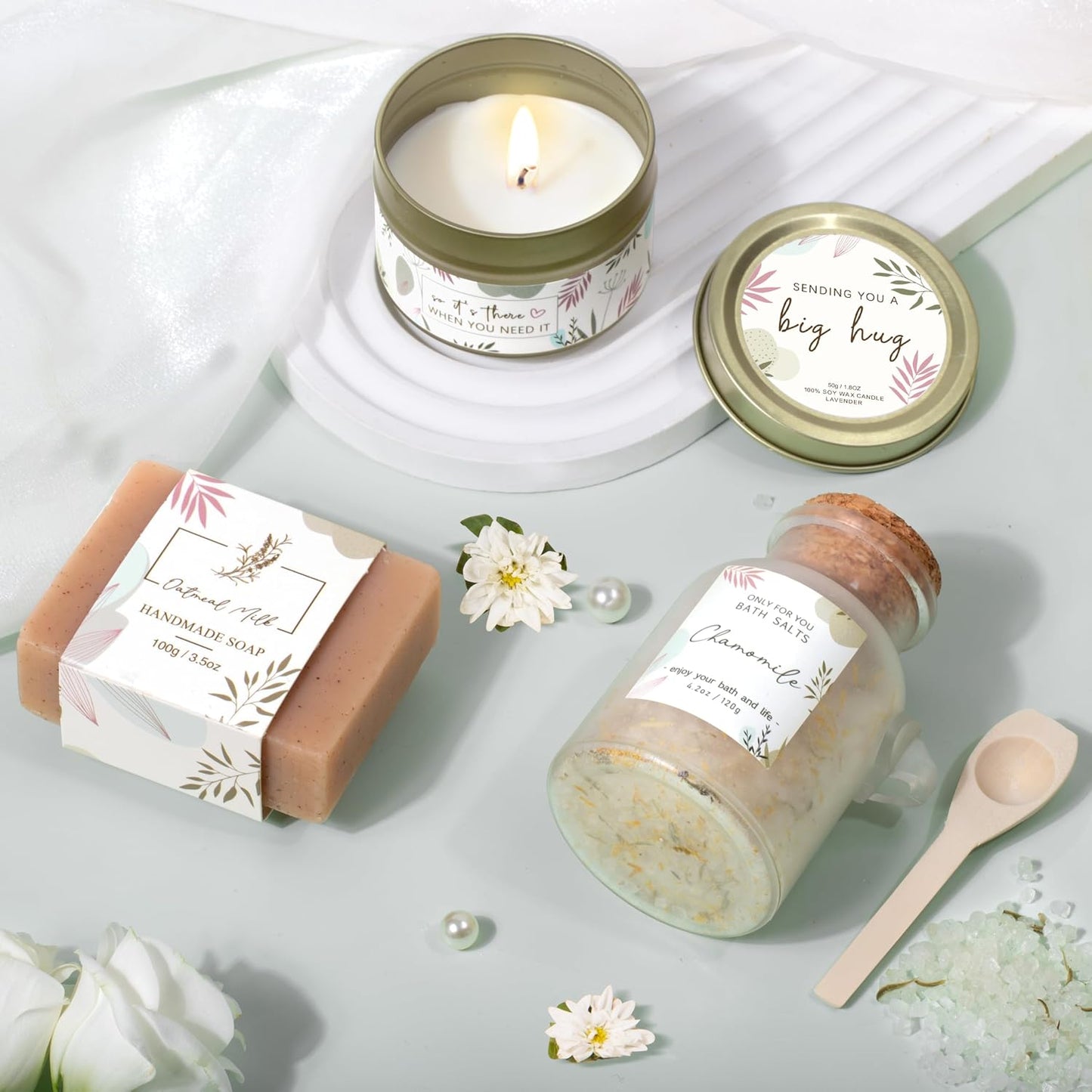 Caja regalo mujer Get Well Soon texto «Thinking of You»