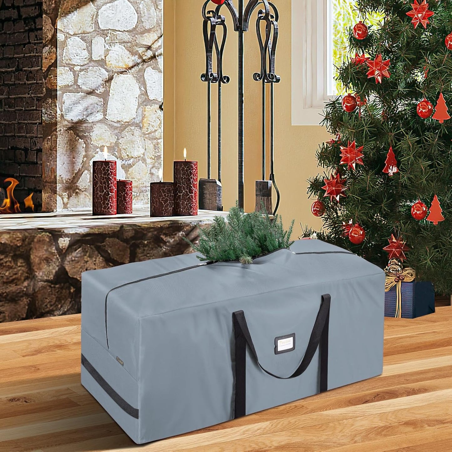 Bolsa almacenamiento árbol Navidad 9ft tela Oxford 900D